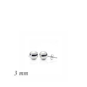 Gumush EA1160222 3 mm Gümüş Top Küpe