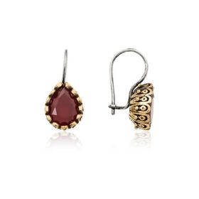 Gumush EA1160239 Gümüş Damla Otantik Küpe