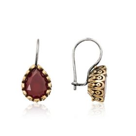 Gumush EA1160239 Gümüş Damla Otantik Küpe