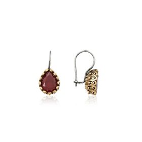 Gumush EA1160239 Gümüş Damla Otantik Küpe
