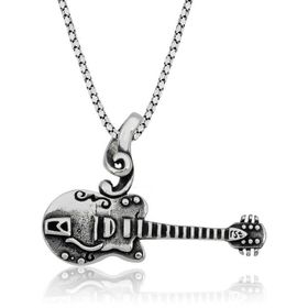 Gumush ​Gitar Gümüş Kolye