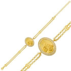 Gumush Gold Tuğralı Bayan Gümüş Bileklik