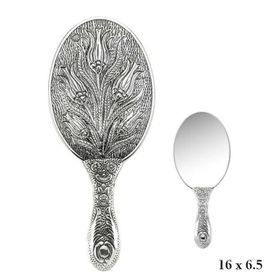 Gumush KR2550022 Lale Motifli El Aynası