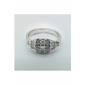 Gumush LRG47066016 Gümüş Zirkon Taşlı Bayan Yüzük