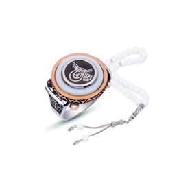 Gumush MR2350281 Osmanlı Tuğra Gümüş Erkek Yüzük