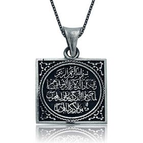 Gumush Nazar Duası Kadın Kolye