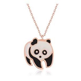 Gumush Panda Gümüş Kadın Kolye