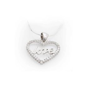 Gumush PND47138031 Taşlı Gümüş Kolye
