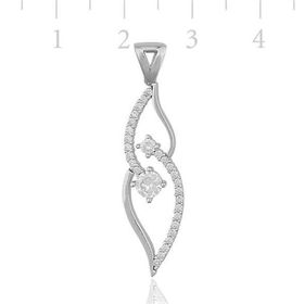 Gumush PND47138272 Taşlı Gümüş Kolye