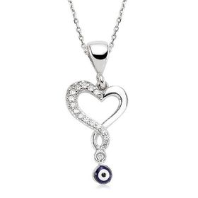 Gumush PT0460024 Taşlı Gümüş Kolye