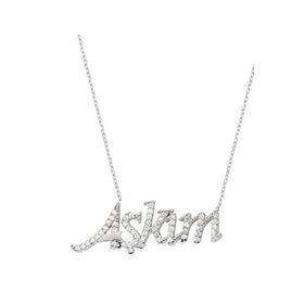 Gumush PT0460029 Taşlı Gümüş Kolye
