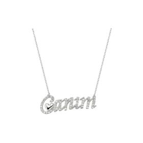 Gumush PT0460030 Taşlı Gümüş Kolye