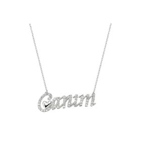 Gumush PT0460030 Taşlı Gümüş Kolye