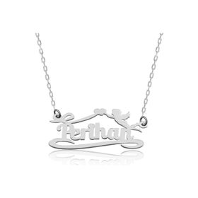 Gumush PT0580094 Isimli Eros Aşk Oku Gümüş Kolye