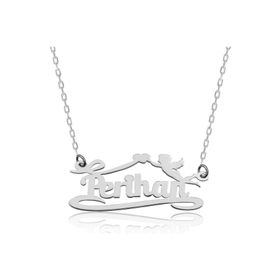 Gumush PT0580094 Isimli Eros Aşk Oku Gümüş Kolye