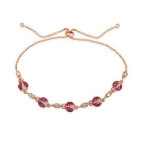 Gumush Rose Uğur Böcekli Asansör Gümüş Bileklik