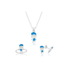 Gumush ST1160015 Pepee Çocuk Gümüş Set