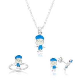 Gumush ST1160015 Pepee Çocuk Gümüş Set