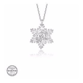 Gumush Swarovski Taşlı Çocuk Gümüş Kadın Kolye