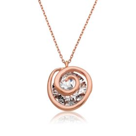 Gumush T3831 Rose Aşk Döngüsü Gümüş Kadın Kolye