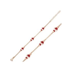 Gumush T3960 Rose Gümüş Balık Figürlü Çocuk Bilekliği