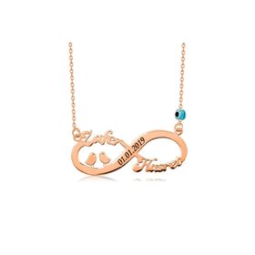 Gumush T4173 ​Gümüş Kuşlu Sonsuzluk İsimli Kolye