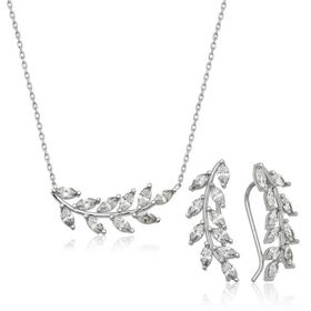 Gumush T4240 Başak Kadın Gümüş Set