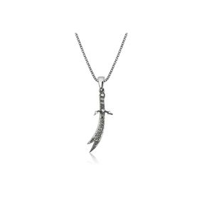 Gumush T4390 Zülfikar Kılıcı Erkek Gümüş Kolye
