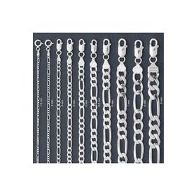 Gumush T4505 4.2 mm 120 mikron Gümüş Figaro Zincir