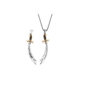 Gumush T6285 Zülfikar Kılıcı Gümüş Kolye