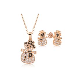 Gumush T7152 Kardan Adam Kadın Gümüş Set