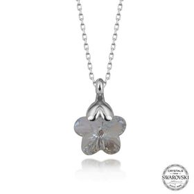 Gumush T7270 Swarovski Crystal Taşlı Papatya Kadın Gümüş Kolye