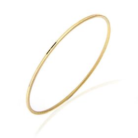 Gumush T7447 Gold Ajda Kadın Gümüş Bilezik