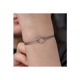 Gumush T8076 Aşk Düğüm Kadın Gümüş Bileklik