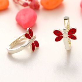 Gumush T8165 Gümüş Yusufcuk Çocuk Küpesi