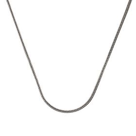 Gumush ​T8439 2 mm Tilki Kuyruğu 65 cm Gümüş Zincir