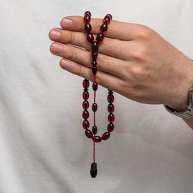 Gumush T8863 Sıkma Kehribar Tesbih