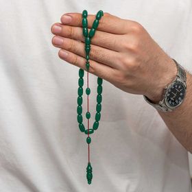 Gumush T8864 Sıkma Kehribar Tesbih