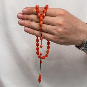 Gumush T8869 Sıkma Kehribar Tesbih