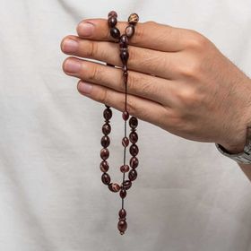 Gumush T8871 Sıkma Kehribar Tesbih