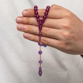 Gumush T8878 Sıkma Kehribar Tesbih
