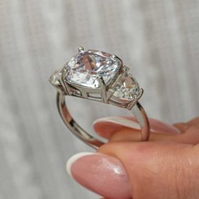 Gumush T8911 Beyaz Zirkon Taşlı Kadın Gümüş Yüzük