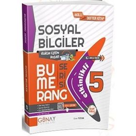 Günay 5.SINIF Bumerang Etkinlikli Sosyal Bilgiler