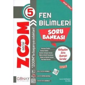 Günay 5.Sınıf Zoom Serisi Fen Bilimleri Soru Bankası