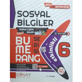 Günay 6. SINIF Bumerang Etkinlikli Sosyal Bilgiler