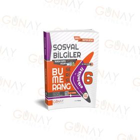 Günay 6. SINIF Bumerang Etkinlikli Sosyal Bilgiler