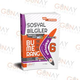 Günay 6. SINIF Bumerang Etkinlikli Sosyal Bilgiler