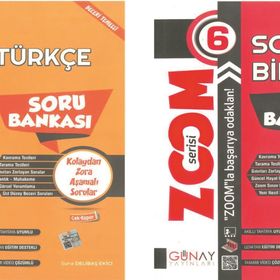 Günay 6. Sınıf Zoom Serisi Türkçe Soru Bankası