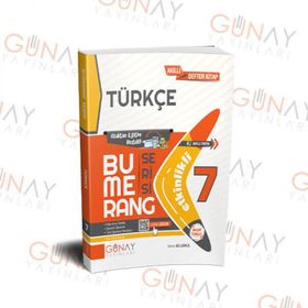 Günay 7.Sınıf Bumerang Etkinlikli Türkçe