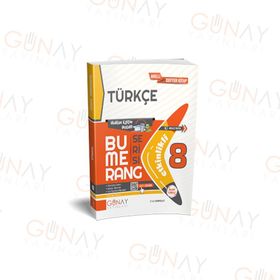 Günay 8. Sınıf Bumerang Etkinlikli Türkçe